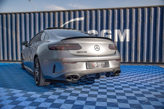 Diffusor Flaps passend für Mercedes-AMG E53 Coupe C238 / Cabriolet A238 schwarz Hochglanz