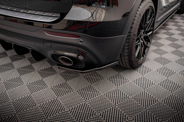 Diffusor Flaps passend für Mercedes-AMG GLB 35 / AMG-Line X247 schwarz Hochglanz