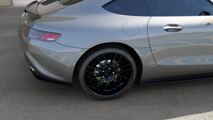 Diffusor Flaps passend für Mercedes-AMG GT / GT S C190 FL schwarz Hochglanz