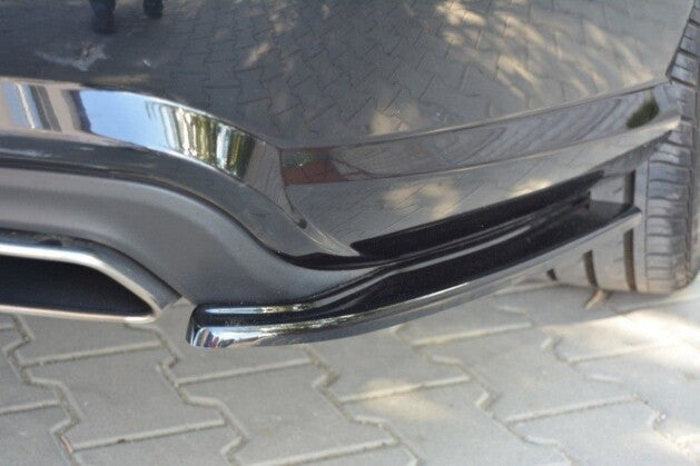 Diffusor Flaps passend für Mercedes CLS AMG-Line C218 schwarz Hochglanz