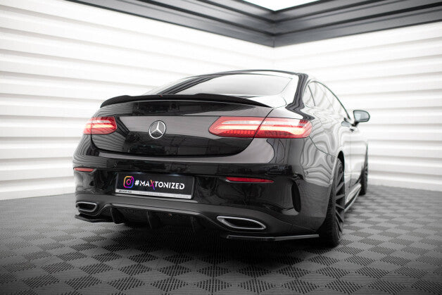 Diffusor Flaps passend für Mercedes E-Klasse W213 Coupe(C238) / Cabriolet (A238) AMG-Line schwarz Hochglanz