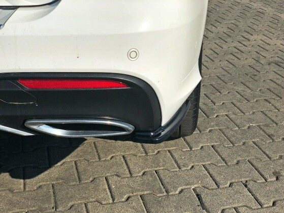 Diffusor Flaps passend für Mercedes GLE W166 AMG-Line Carbon Look