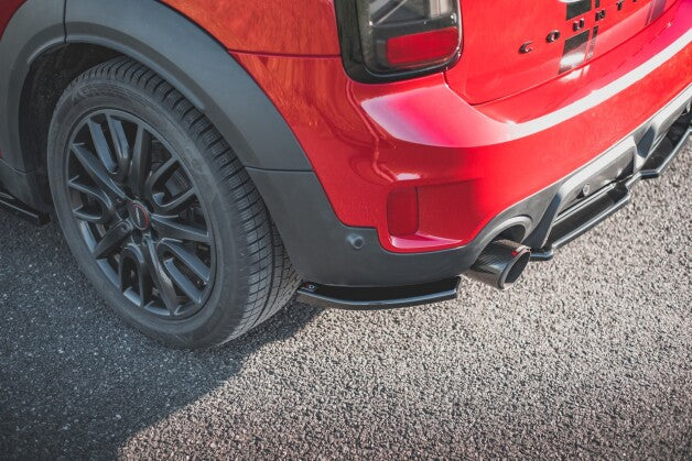 Diffusor Flaps passend für Mini Countryman Mk2 F60 JCW schwarz Hochglanz