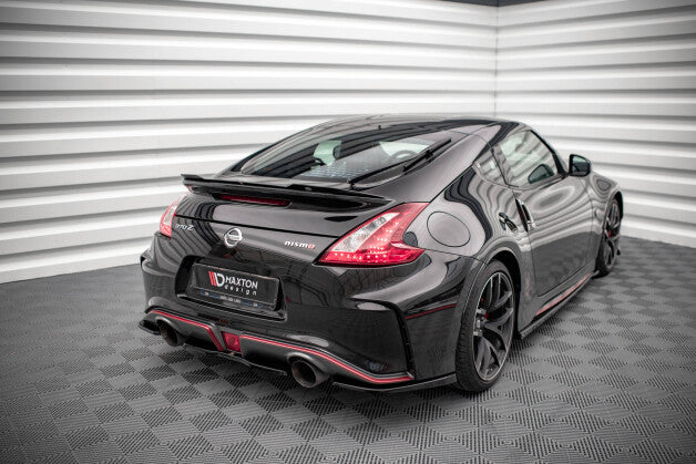 Diffusor Flaps passend für Nissan 370Z Nismo FL schwarz Hochglanz