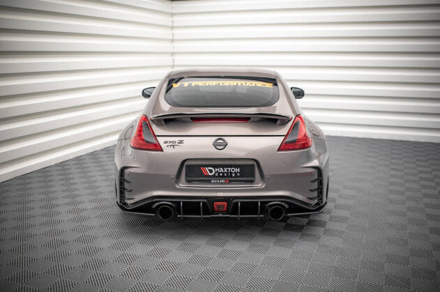 Diffusor Flaps passend für Nissan 370Z Nismo FL schwarz matt