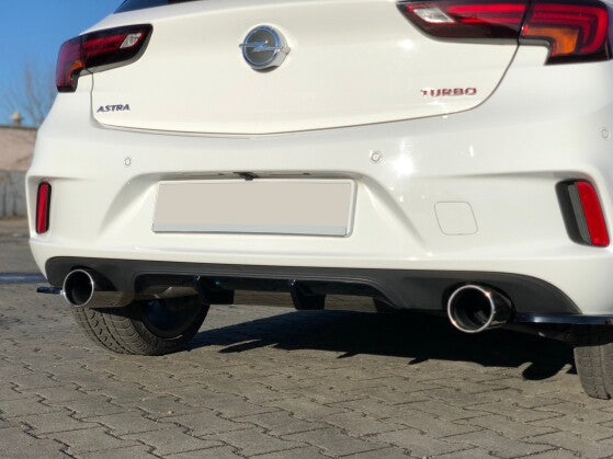 Diffusor Flaps passend für Opel Astra K OPC-LINE schwarz Hochglanz