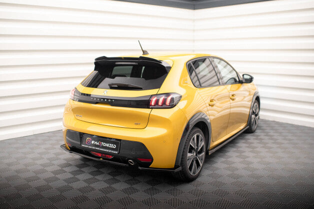 Diffusor Flaps passend für Peugeot 208 GT Mk2 schwarz Hochglanz (4255647829293)