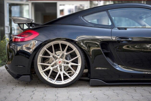 Diffusor Flaps passend für Porsche Cayman Mk2 981C