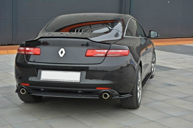 Diffusor Flaps passend für Renault Laguna mk 3 Coupe schwarz Hochglanz