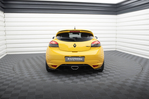 Diffusor Flaps passend für Renault Megane 3 RS schwarz Hochglanz