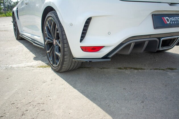 Diffusor Flaps passend für Renault Megane IV RS schwarz Hochglanz
