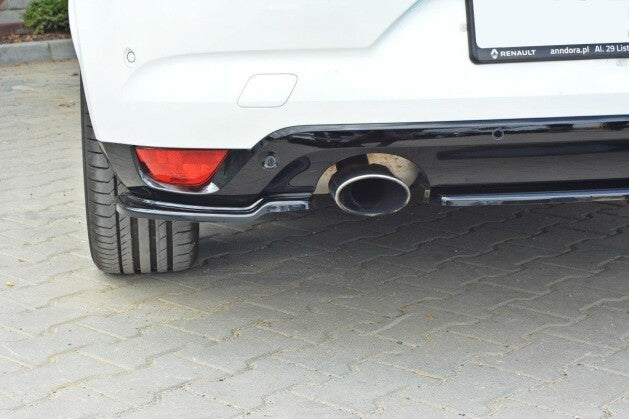 Diffusor Flaps passend für Renault Megane Mk4 Hatchback schwarz Hochglanz