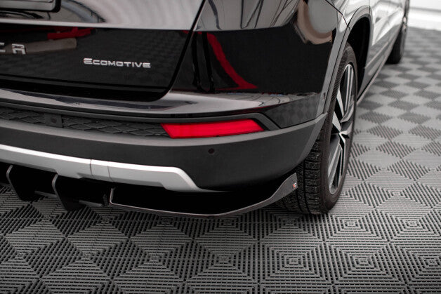 Diffusor Flaps passend für Seat Ateca Mk1 schwarz Hochglanz