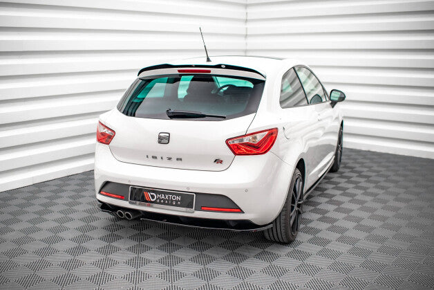 Diffusor Flaps passend für Seat Ibiza FR SC Mk4 FL schwarz Hochglanz
