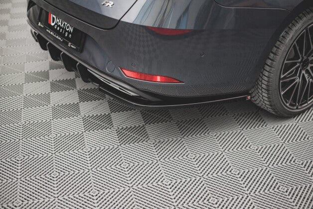 Diffusor Flaps passend für Seat Leon FR ST Mk4 schwarz Hochglanz