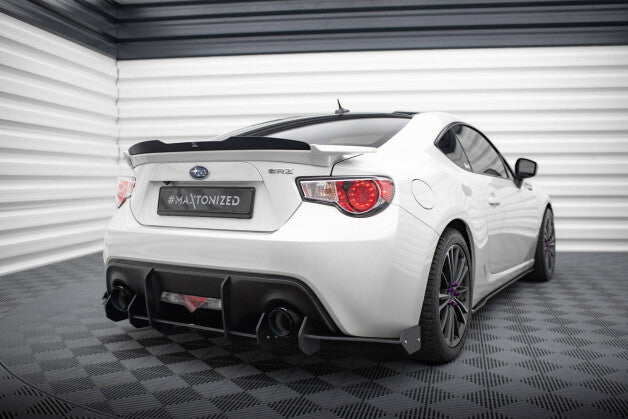 Diffusor Flaps passend für Subaru BRZ Mk1 / Mk1 FL schwarz matt