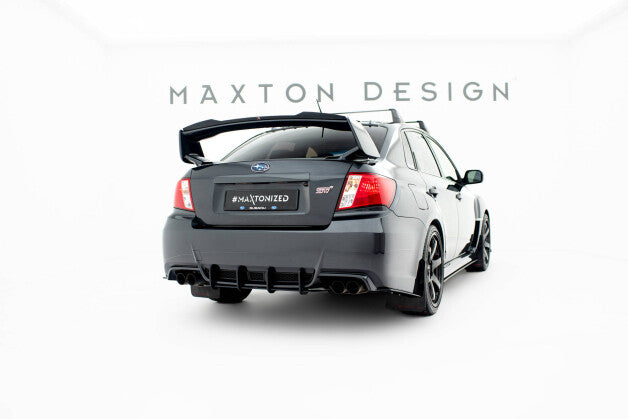 Diffusor Flaps passend für Subaru Impreza WRX STI Mk3 FL roter Kern