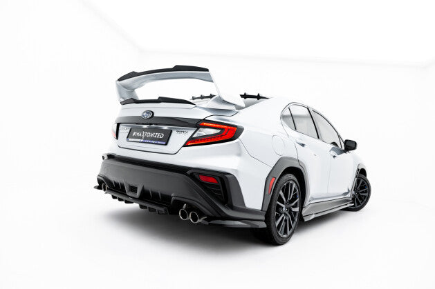 Diffusor Flaps passend für Subaru WRX STI Mk2 schwarz Hochglanz