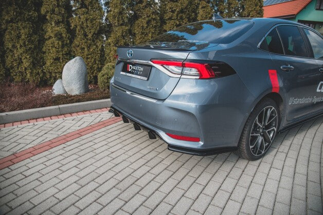 Diffusor Flaps passend für Toyota Corolla XII Limousine schwarz Hochglanz