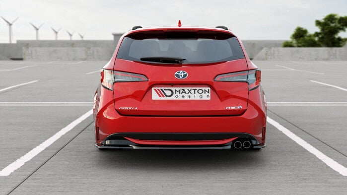 Diffusor Flaps passend für Toyota Corolla XII Touring Sports schwarz Hochglanz