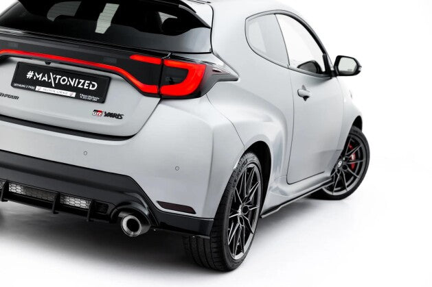 Diffusor Flaps passend für Toyota GR Yaris Mk4 Facelift roter Kern