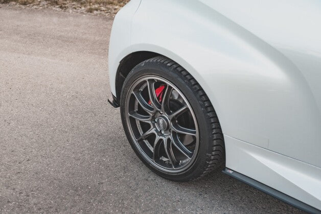 Diffusor Flaps passend für Toyota GR Yaris Mk4 schwarz matt