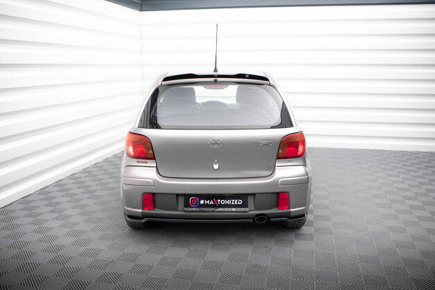 Diffusor Flaps passend für Toyota Yaris T-Sport Mk1 FL schwarz Hochglanz