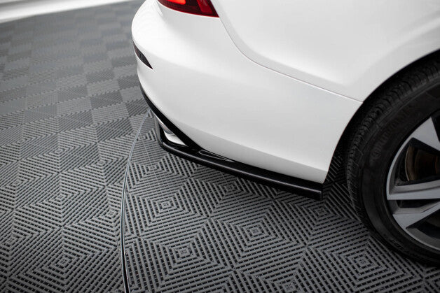 Diffusor Flaps passend für Volvo S60/V60 R-Design Mk3 schwarz Hochglanz