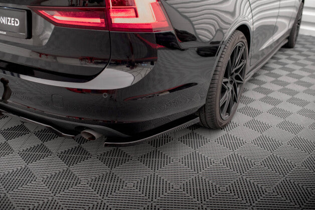 Diffusor Flaps passend für Volvo V90 Mk2 schwarz Hochglanz