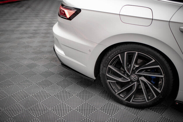 Diffusor Flaps passend für VW Arteon R Limousine / Shooting Brake Mk1 FL schwarz Hochglanz