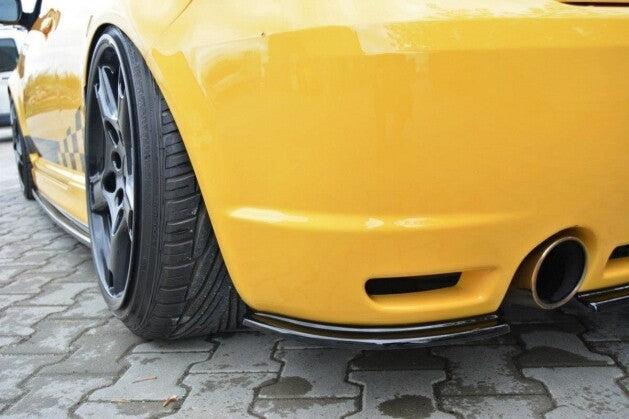 Diffusor Flaps passend für VW Golf 4 R32 schwarz Hochglanz
