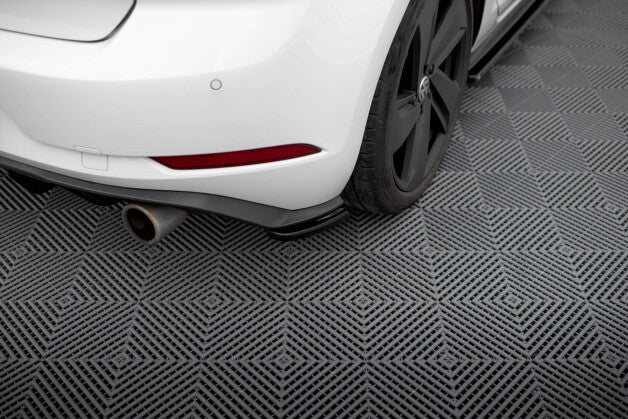 Diffusor Flaps passend für VW Golf 7 GTI FL schwarz Hochglanz