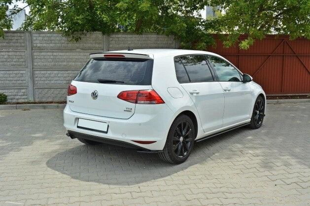 Diffusor Flaps passend für VW Golf Mk7 Standard schwarz Hochglanz