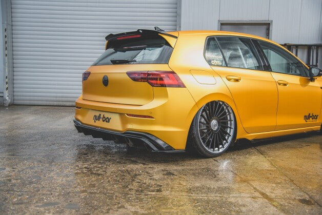Diffusor Flaps passend für VW Golf Mk8 FL schwarz Hochglanz