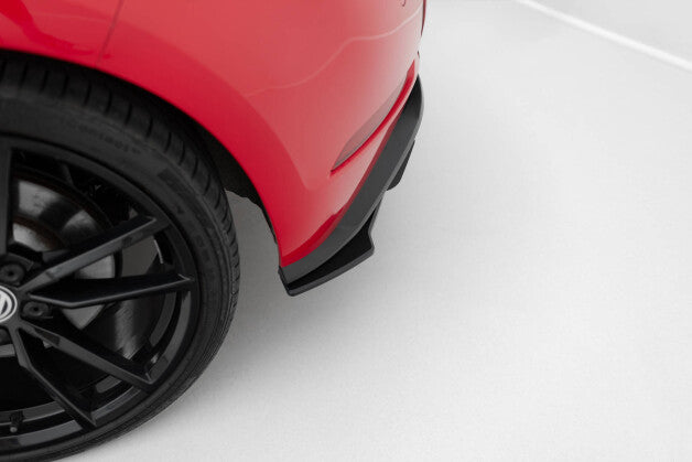 Diffusor Flaps passend für VW Golf R Mk7 FL schwarz matt