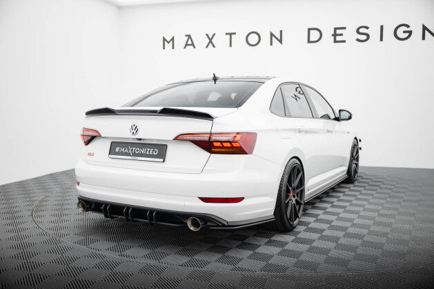 Diffusor Flaps passend für VW Jetta GLI Mk7 schwarz matt