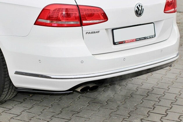 Diffusor Flaps passend für VW Passat B7 R-Line Variant Carbon Look