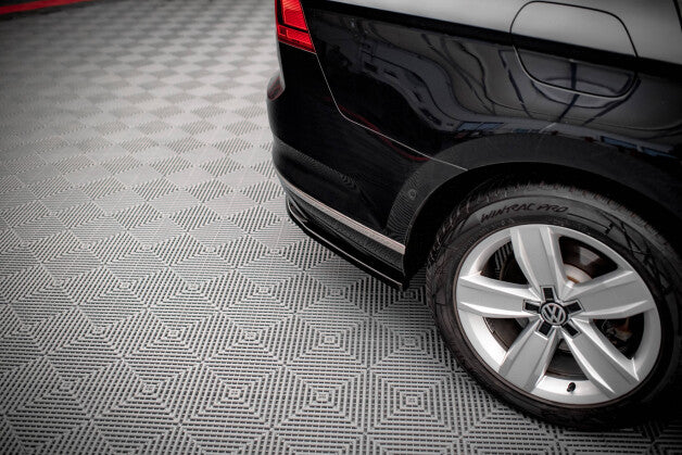 Diffusor Flaps passend für VW Passat B8 FL schwarz Hochglanz
