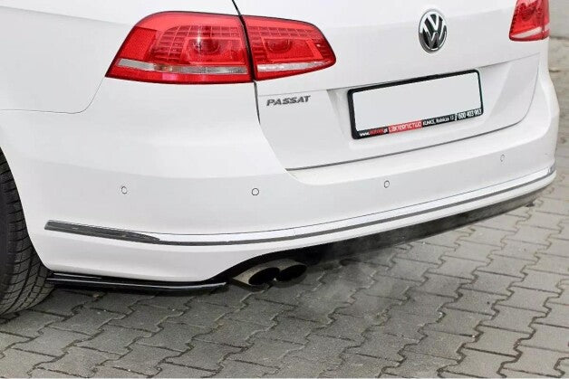 Diffusor Flaps passend für VW Passat R-Line B7 Variant schwarz Hochglanz