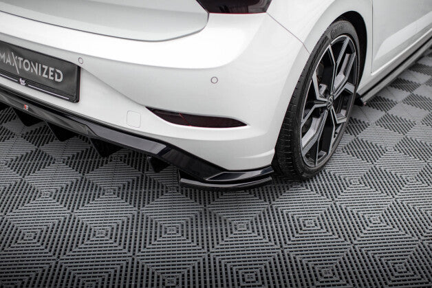 Diffusor Flaps passend für VW Polo GTI Mk6 FL schwarz Hochglanz (4255647847747)