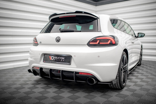Diffusor Flaps passend für VW Scirocco R Mk3 schwarz Hochglanz (4255647838295)