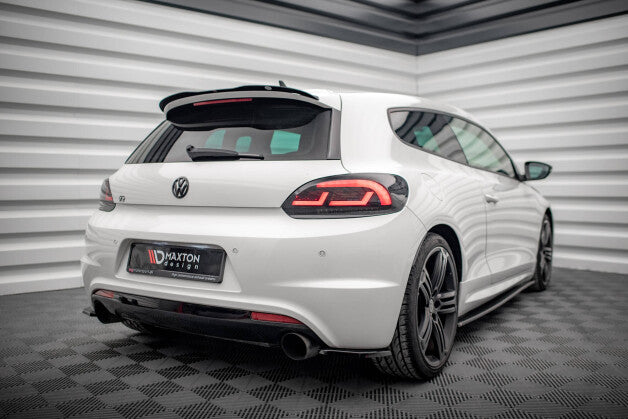 Diffusor Flaps passend für VW Scirocco R schwarz Hochglanz