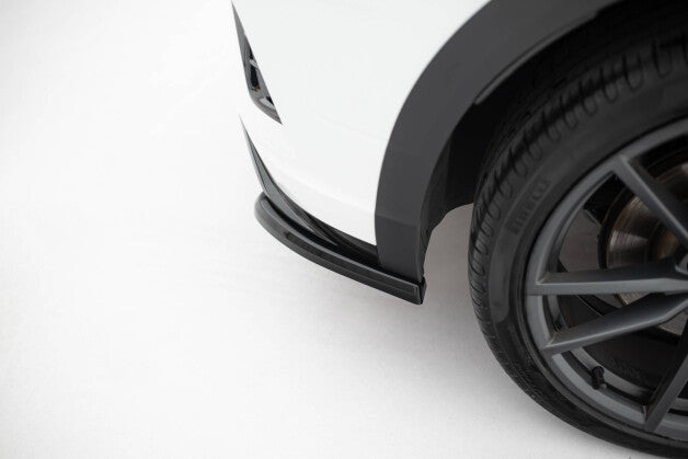 Diffusor Flaps passend für VW T-Roc R Mk1 schwarz Hochglanz