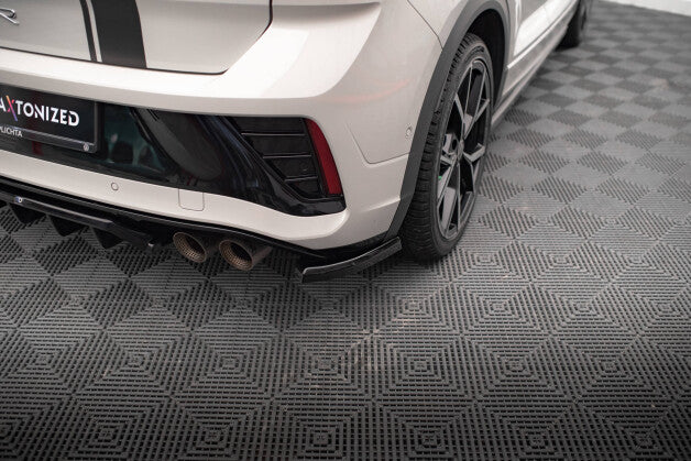 Diffusor Flaps passend für VW T-Roc R / R-Line Mk1 FL schwarz Hochglanz