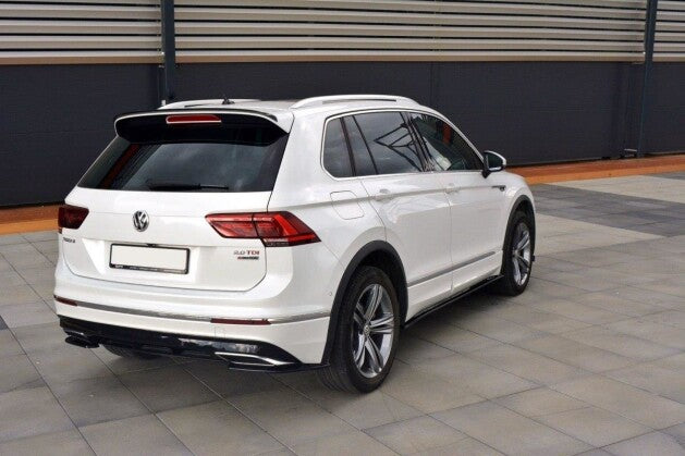 Diffusor Flaps passend für VW Tiguan Mk2 R-Line Carbon Look