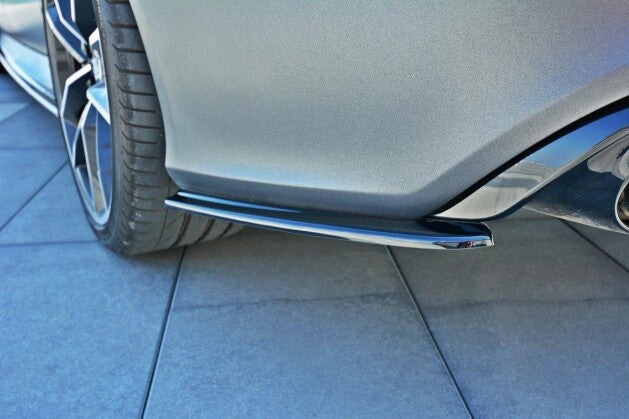 Diffusor Flaps V.1 passend für Audi RS7 C7 schwarz Hochglanz