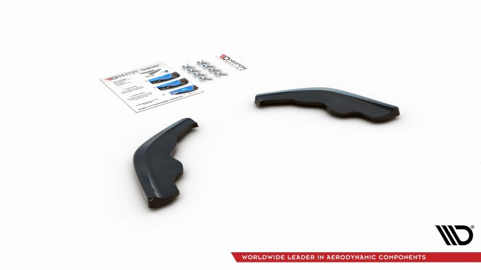 Diffusor Flaps V.1 passend für BMW 1er F40 M-Paket schwarz Hochglanz