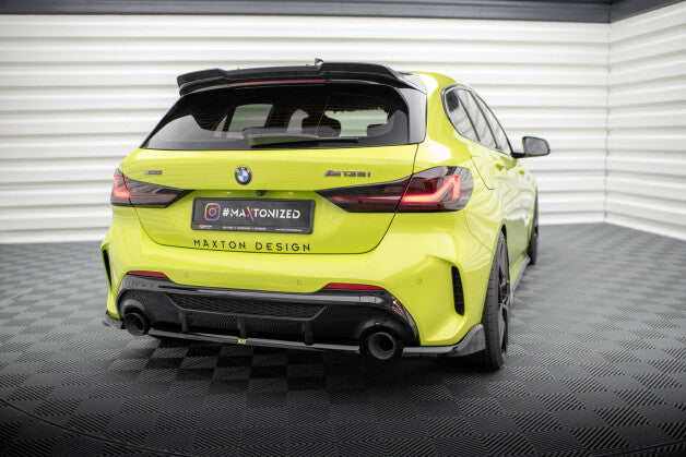 Diffusor Flaps V.1 passend für BMW 1er M-Paket / M135i F40 schwarz Hochglanz (4255647844333)