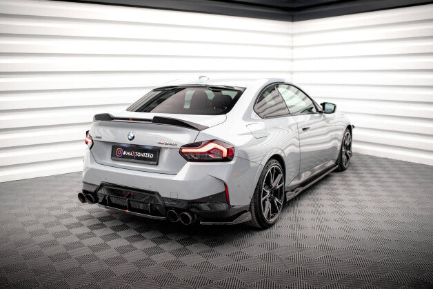 Diffusor Flaps V.1 passend für BMW 2 Coupe M240i G42 schwarz Hochglanz