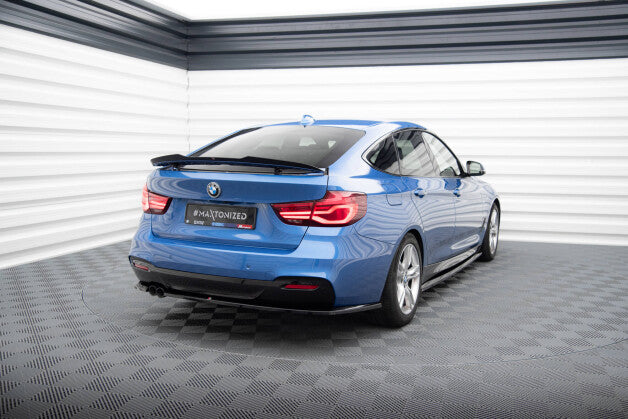 Diffusor Flaps V.1 passend für BMW 3er GT M-Paket F34 schwarz Hochglanz